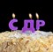Свечи в торт "С ДР" - фото 4725